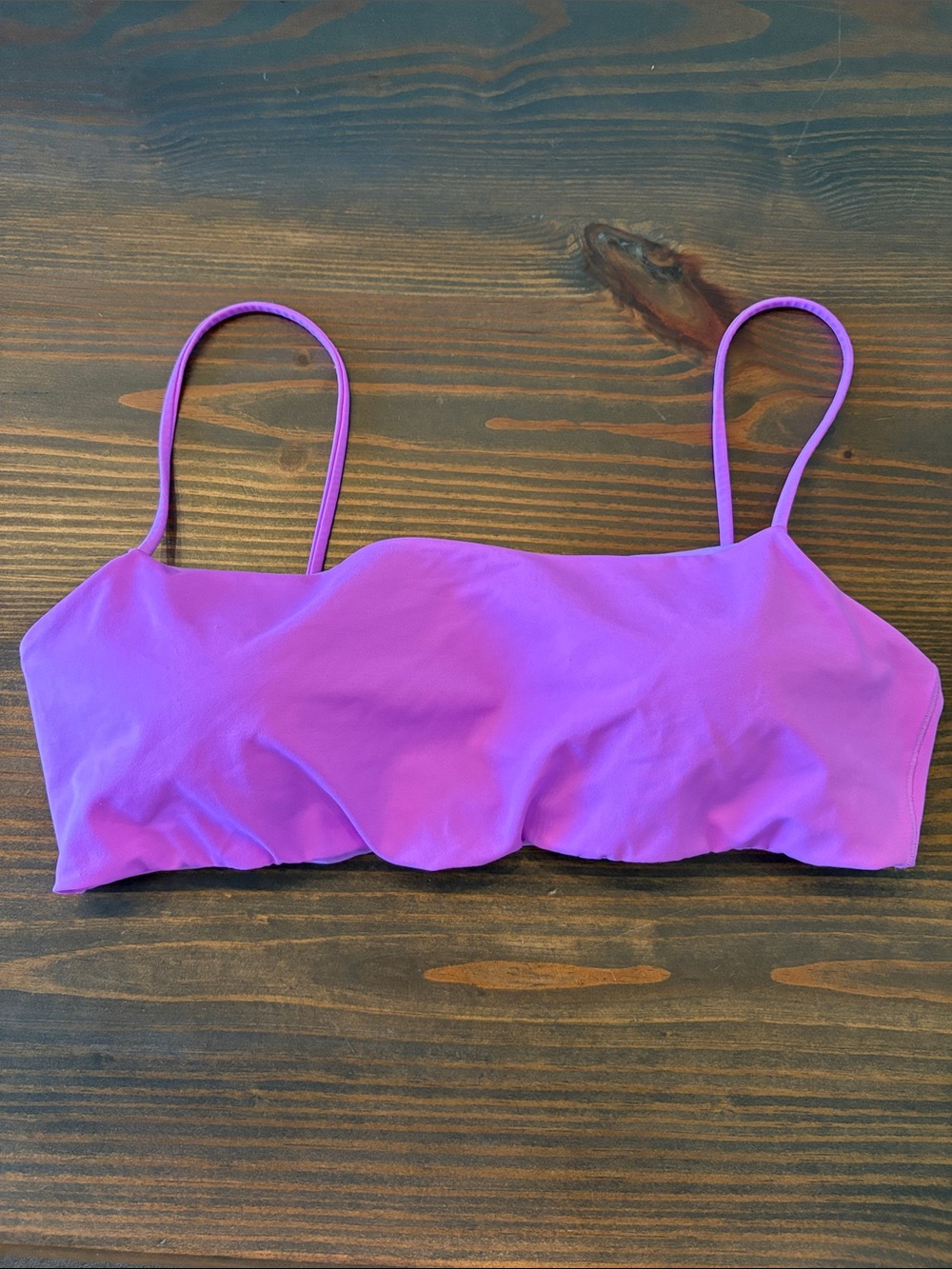 Nuuds bandeau swim top. Large.
